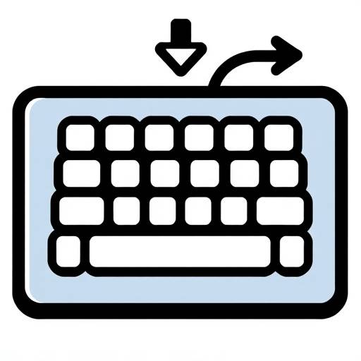 Icono representando un teclado con flechas, simbolizando la navegaci&radic;&ge;n por teclado.